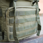 Універсальний рюкзак тактичний 80 літрів, військовий рюкзак водовідштовхуючий із щільної тактичної тканини з боковими відсіками - зображення 4