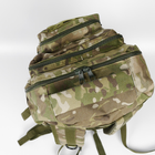 Универсальный рюкзак тактический 45 литров, военный рюкзак водоотталкивающий с плотной тактической ткани - изображение 11
