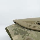 Універсальні військові наколінники тактичні для армії ЗСУ, захисні ударостійкі швидкознімні наколінники Кіборг піксель - зображення 4