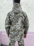 Військова тактична куртка Софт Шелл Піксель 54 (XXL) - изображение 6