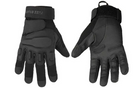 Військові рукавички тактичні спорт полювання із закритими пальцями (473155-Prob) ХL Чорні - зображення 1