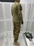 Військова форма костюм мультикам. Штани + убакс із довгим рукавом Туреччина L (338056) - зображення 4
