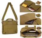 Армейская тактическая сумка Защитник 144 хаки - изображение 8