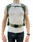 Тактический рюкзак олива военный армейский ЗСУ 50л с подсумками - изображение 3