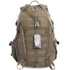 Рюкзак тактический штурмовой SILVER KNIGHT 40 л 9386 оливковый - изображение 2