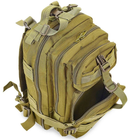 Рюкзак тактический рейдовый SILVER KNIGHT 35 л 3P оливковый - изображение 6