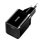 Мережевий зарядний пристрій Baseus GaN3 Fast Charger |Type-C, 30W, 3A, PD/QC4.0+| адаптер із швидкою зарядкою Black