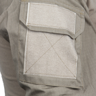 Тактическая рубашка Lesko A655 Sand Khaki 3XL тренировочная хлопковая рубашка с липучками на рукавах TK_1583 - изображение 5