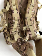 Тактический штурмовой военный сверхпрочный рюкзак Армии США Kronos со сменой литража с 39 л до 60 л Мультикам - изображение 4