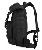 Рюкзак тактический однолямочный штурмовой Protector Plus X221 black - изображение 3