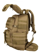 Рюкзак тактичний штурмовий 40-50л Protector Plus S459 coyote - зображення 3