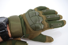 Тактичні рукавички з пальцями 9053_XXL_Olive - зображення 1