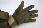 Тактичні рукавички з пальцями 9053_XXL_Olive - зображення 2