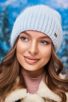 Женская шапка Винтаж 4936 Брекстон голубой 56-59р