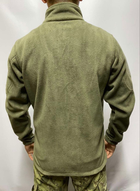 Флисовая кофта мужская, флиска защитная тактическая олива Vogel M - изображение 3