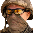 Бафф тактический шарф бандана сетка маскировочная олива 60 x 130 - изображение 1