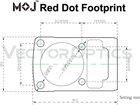 Векторна оптика - Red Dot Sight, Frenzy 1x22x26 3 Moa Motion Sensor (MOS) SCRD-36 Red Dot для стрільби та полювання. - изображение 9