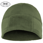 Шапка тактична тепла, військова шапка фліс, хакі/олива, MFH Німеччина, розмір 54-58 - зображення 6