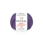 Пряжа Gazzal Baby Cotton 25 3440-Фиолетовый
