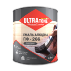 Эмаль для пола ПФ-266 ULTRAtone желто-коричневая 2,8 кг