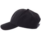 Класична чоловіча бейсболка кепка тактична літня з бавовни для туризму походів повсякденного носіння Zepma Чорна АН8851 One size - зображення 5