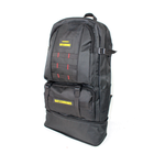 Мужской рюкзак тактический Slings PUBG Battlegrounds два режима 50/80л, универсальный, водоотталкивающий Black - изображение 6