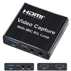 Внешняя карта видеозахвата HDMI - USB для стримов, записи экрана Addap VCC-03, для ноутбука, ПК - изображение 3