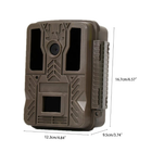 Фотопастка, мисливська камера Suntek BST880, 4К, 20МП, базова, без модему - зображення 3