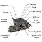 Фотопастка, мисливська камера Suntek HC-330G, 3G, SMS, MMS - зображення 8