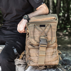 Рюкзак Тактический Доминатор с резинками Песочный Универсальный BPry1 351 - изображение 4