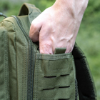 Военный Тактический рюкзак 36 л Хаки Warrior Assault Laser Cut 36L Olive с системой MOLLE Армейский Штурмовой - изображение 12