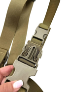 Ремінь триточка нейлон Койот «Tactical Belt» (UR3-01) - изображение 4