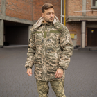 Куртка-бушлат военная мужская тактическая ВСУ (ЗСУ) Пиксель 8539 54 размер - изображение 2
