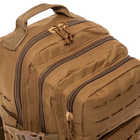 Рюкзак тактический трехдневный Zelart 8849 объем 18 литров Khaki - изображение 6