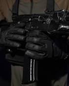 Тактические перчатки с пальцами BEZET Protective L черный - изображение 9