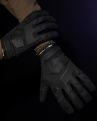 Тактические перчатки с пальцами BEZET Protective XL черный - изображение 3