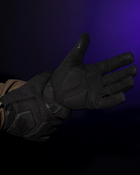 Тактические перчатки с пальцами BEZET Protective XL черный - изображение 4
