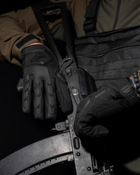Тактичні рукавички з пальцями BEZET Protective M чорний - зображення 7