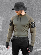 Рубашка тактическая реглан убокс BEZET L Хаки - изображение 8