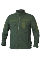 Куртка тактична на блискавці з капюшоном soft shell XL garpun khaki - зображення 1