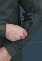 Куртка тактическая на молнии с капюшоном soft shell S oborona khaki - изображение 7