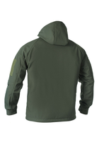 Куртка тактична на блискавці з капюшоном soft shell L oborona khaki - зображення 5