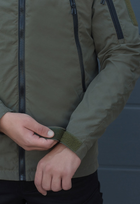 Куртка тактическая на молнии с капюшоном S wal khaki2 - изображение 9