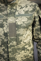 Чоловічий армійський костюм літній для ЗСУ тактична форма ріп-стоп Україна Піксель 46 розмір - зображення 2