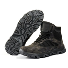 Тактические ботинки BlackBay высокие серо-черный камуфляж (S-1-GREY) | 45 (30см) - изображение 1
