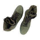 Тактические ботинки BlackBay высокие зеленые на шнурках с зеленой подошвой (S-3-GREEN) | 42 (28см) - изображение 3