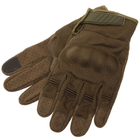 Перчатки тактические с закрытыми пальцами Zelart 8816 размер M Olive - изображение 6