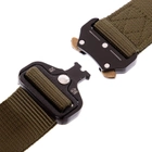 Ремень тактический пояс тактический кобра Cobra Zelart Tactical Belt ZK-3 Olive - зображення 3