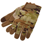 Перчатки тактические с закрытыми пальцами Zelart 8816 размер M Camouflage - изображение 6