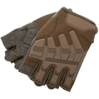 Тактичні рукавички з відкритими пальцями Zelart 8808 розмір L Olive - зображення 6